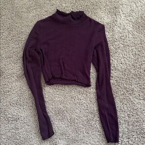 Urban Outfitters Purple Crop Top